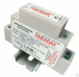 Блок питания 12W/12V/DIN (FARADAY)